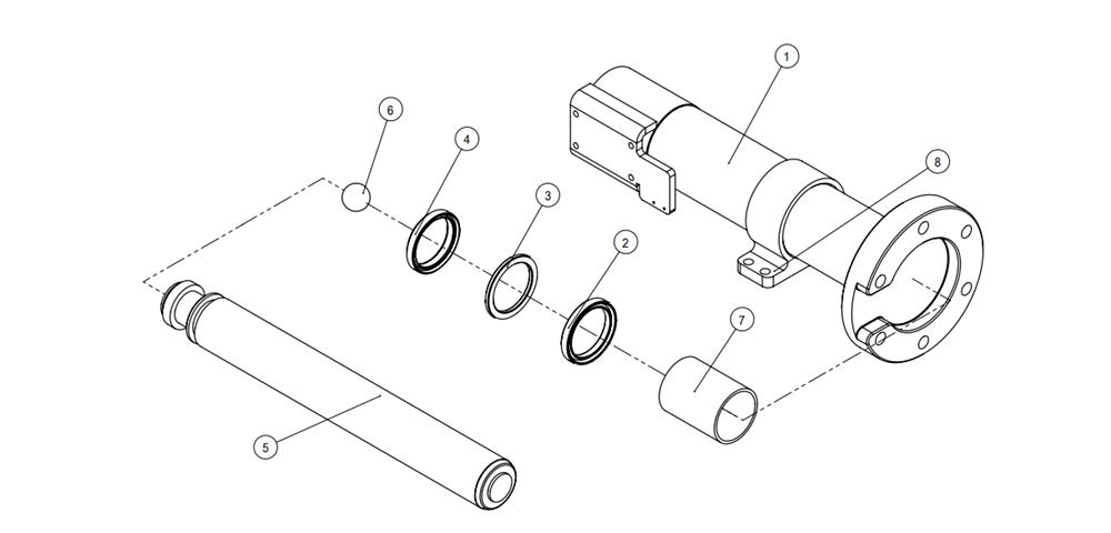 RAYDAFON Factory Custom Made Hydraulic Cylinder for Industrial Vehicle/forklift Lift
