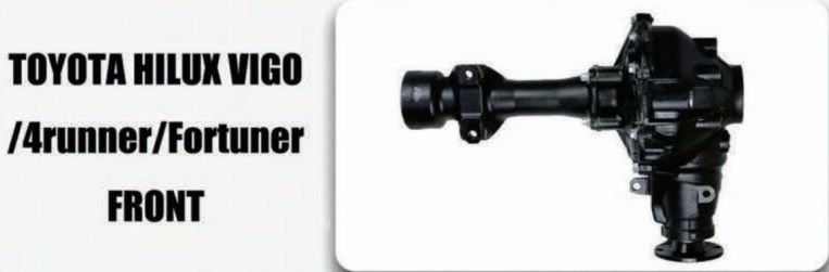 Rear Differential Parts Fit for Toyota Hilux Vigo Fortuner/4runner FRONT With Side Final Gear Pinion Retarder Case Yoke