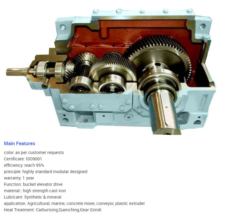 HB Series Customized Heavy-duty Industrial Large Torque Drive Power Transmission Gearbox Turbine Gearbox