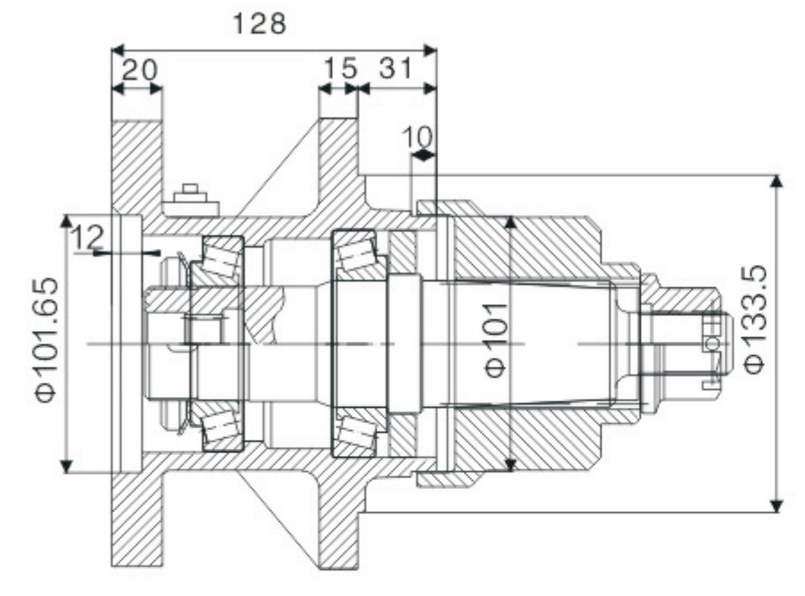 EP-MDH-40 Agricultural gearbox Lawn mower series