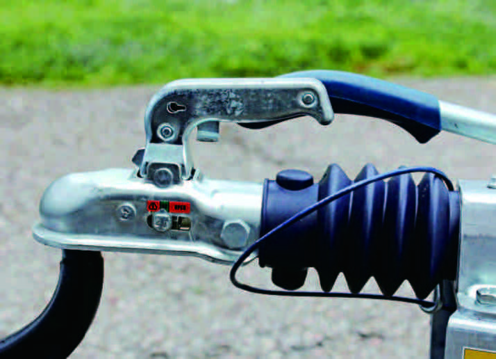 Trailer Parts and Accessories 1BJY-E02 Capacity 3500LBS Trailer European Coupler Equipped with Ball Size 50mm