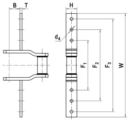 OEM WHX124 WHX124A WHX111 WHX106 grain oil industry and sprockets welled Cranked link mill chains