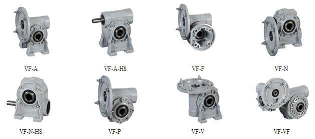 Light Weight Mini VF30, VF 44, VF49 Nmrv Worm Speed Reducer and Gearboxes Variator