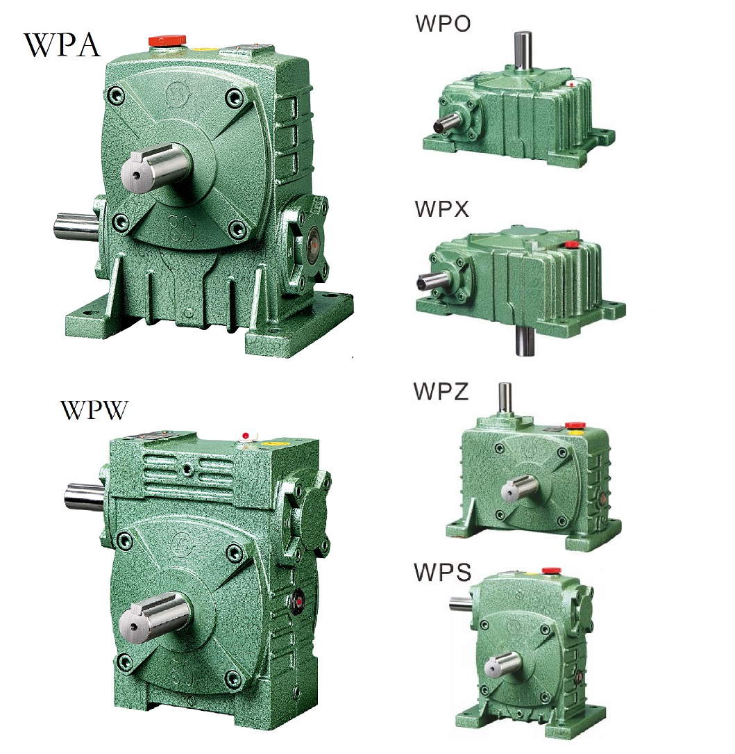 Automobile Transmission  Wp Wpa Speed Reducer Gearbox 60 1 1 20 Ratio Reduction Gearbox