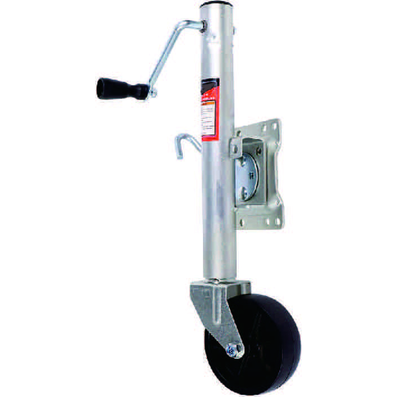 1BJY-TJ-03 Capacity 1000LBS Swivel MountTrailer Parts and Accessories Marine Jack with 6 Inch Wheel