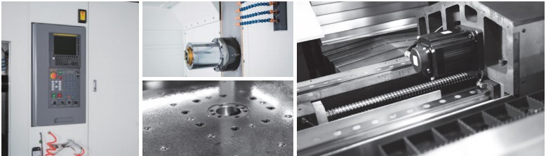 OEM Heavy Cutting SP1016 Double Column Machining Center CNC Lathe With Semi-Closed Loop Control