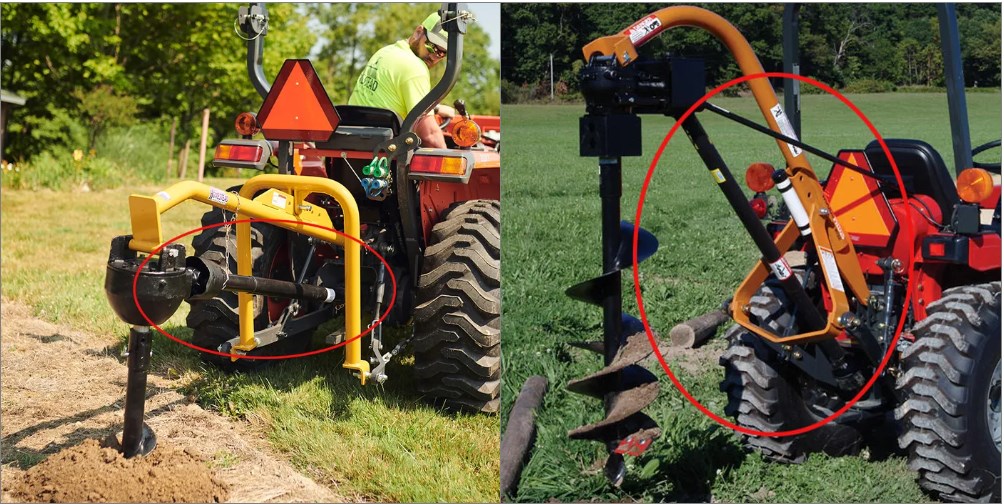 6 Inch Heavy Duty Post Hole Auger for Post Hole Digger