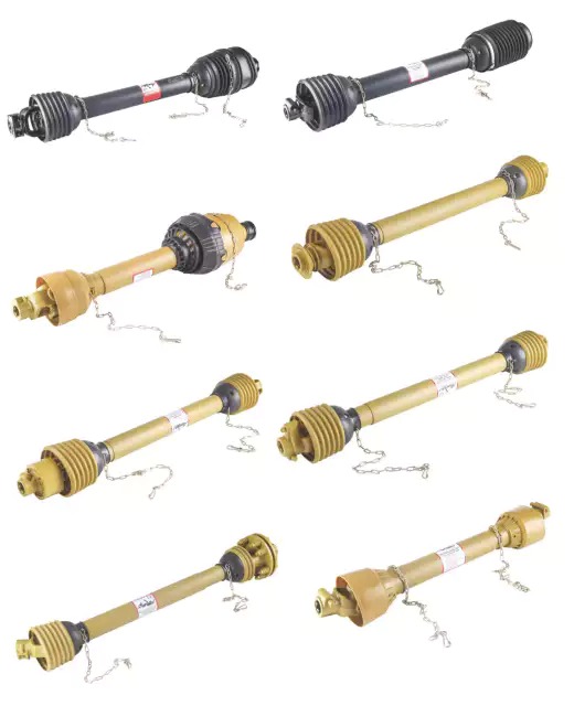 Customized SA-CP Series Wide Angle PTO Shaft the Other End Is Equipped with a Disc Spring Radial Pin Overload protection Clutch
