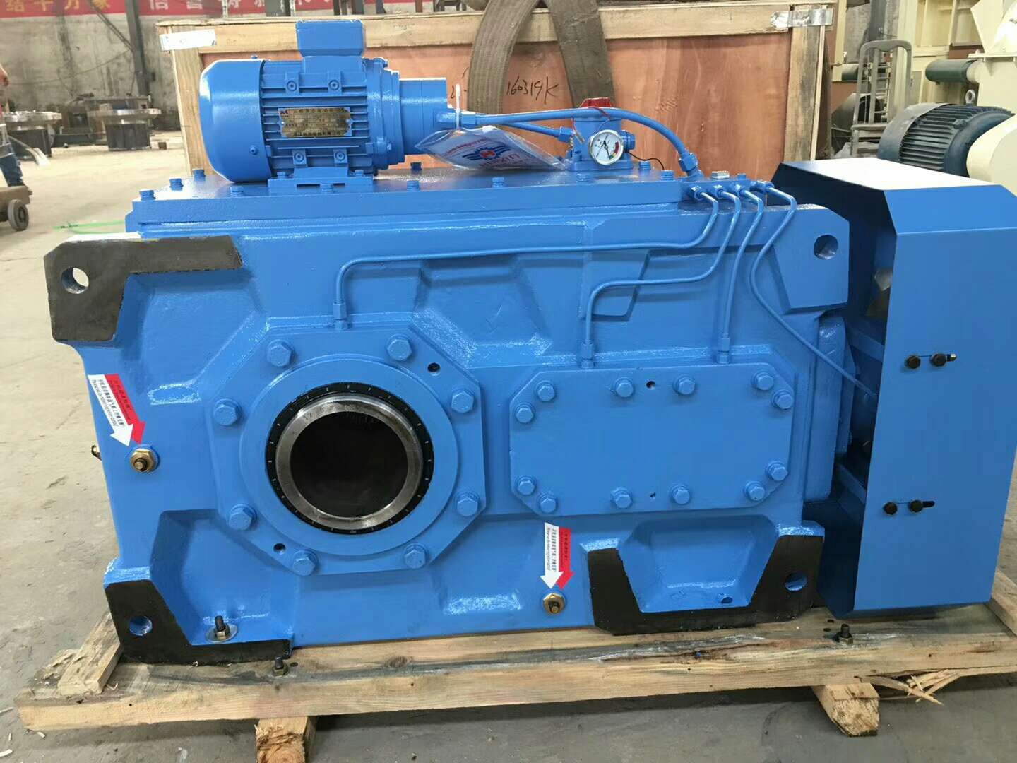 Helical Gearbox Pv Series Same Design  Hb Series Bucket Elevator Gearbox for Ball Mill