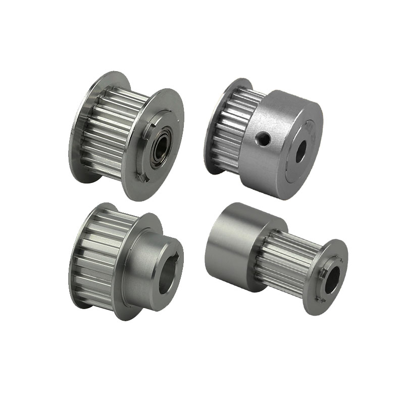 Custom Aluminum Cogged Pulley And Belt