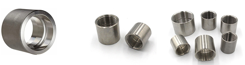 stainless steel or steel flexible connection thread Female thread High-pressure half coupling