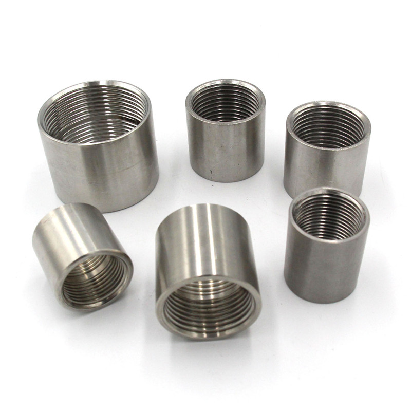stainless steel or steel flexible connection thread Female thread High-pressure half coupling