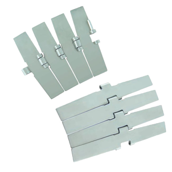 SS8857M Magnetic Heavy Duty Sideflexing Stainless Steel Flat Top Chain for Bottle Factory Production