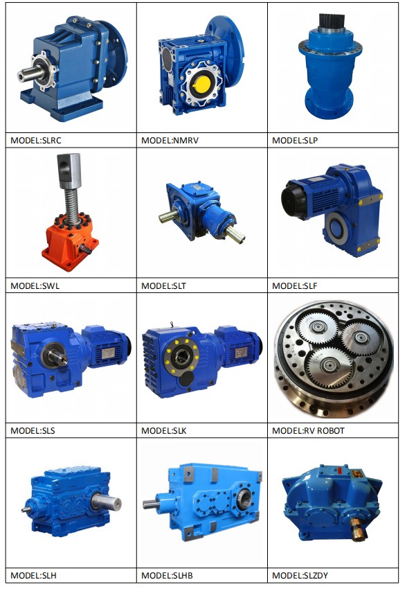 TRC Series Helical Gear Units Small Transmission Gearbox Bevel Helical Gearbox Screw Jack